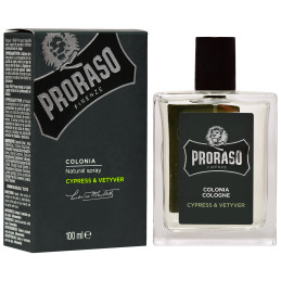Proraso Cypress & Vetyver Cologne - woda kolońska cyprys i wetiweria, 100ml
