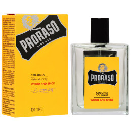 Proraso Wood & Spice Cologne - drzewno-korzenna woda kolońska, 100ml