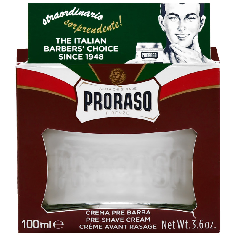 Proraso Coarse Pre/Post Shave Cream - krem przed i po goleniu drzewo sandałowe, 100ml