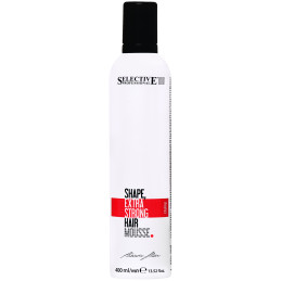 Selective Shape Extra Strong Mousse - mocno utrwalająca pianka do włosów, 400ml