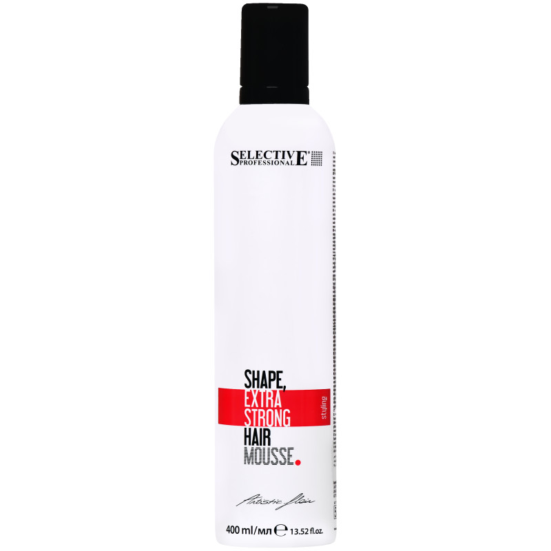 Selective Shape Extra Strong Mousse - mocno utrwalająca pianka do włosów, 400ml