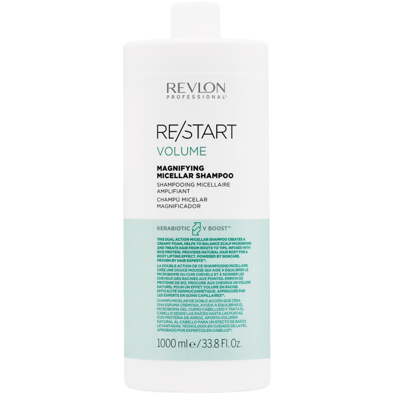 Revlon Restart Volume Magnifying Shampoo - szampon dodający włosom objętości, 1000ml