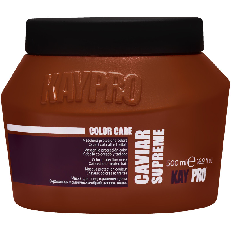 KayPro Caviar Supreme Mask - maska do włosów farbowanych, 500ml