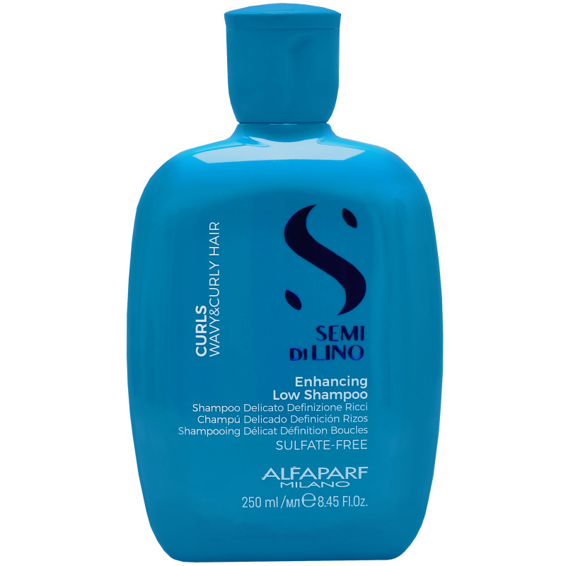 Alfaparf Semi Di Lino Enhancing Low Shampoo - szampon do włosów kręconych, 250ml