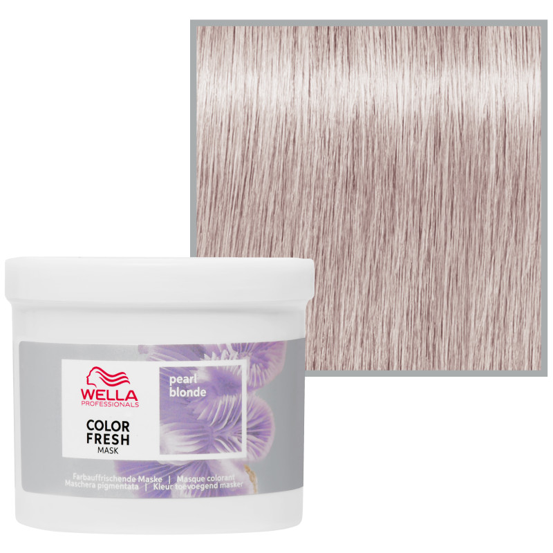 Wella Color Fresh Pearl Blonde - Maska koloryzująca do włosów, 500ml