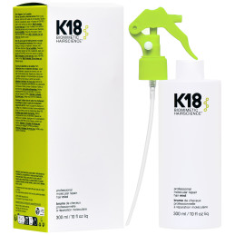 K18 Molecular Repair Hair Mist - molekularna, regenerująca mgiełka do włosów, 300ml