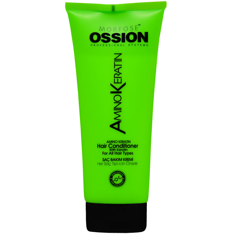 Morfose Ossion Amino Keratin Conditioner - odżywka do włosów z keratyną, 200ml
