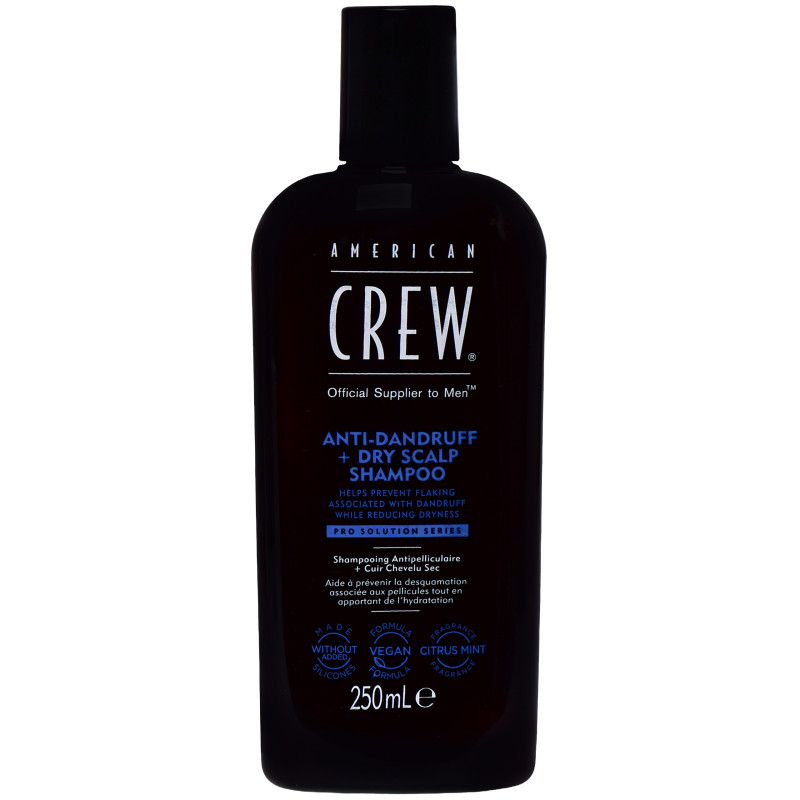 American Crew Anti-Dandruff Shampoo - szampon przeciwłupieżowy do suchej skóry, 250ml
