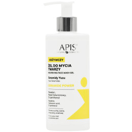 Apis Ceramide Power - odżywczy żel do mycia twarzy z kwasem hialuronowym, 300ml