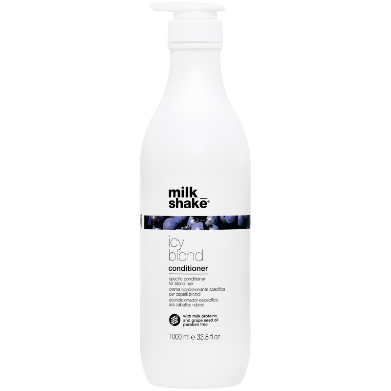 Milk Shake Icy Blond Conditioner - ochładzająca kolor odżywka do włosów blond, 1000ml