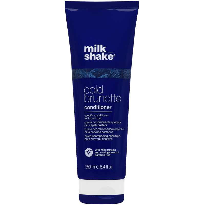 Milk Shake Cold Brunette Conditioner - ochładzająca kolor odżywka do włosów brązowych, 250ml
