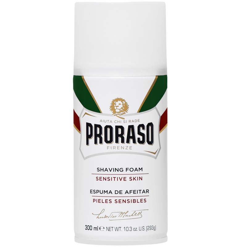 Proraso Sensitive Shaving Foam - pianka do golenia skóry wrażliwej, 300ml