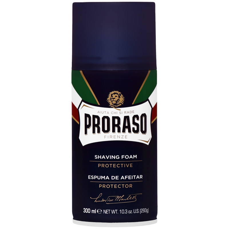 Proraso Protective Shaving Foam - ochronna pianka do golenia z aloesem, 300ml