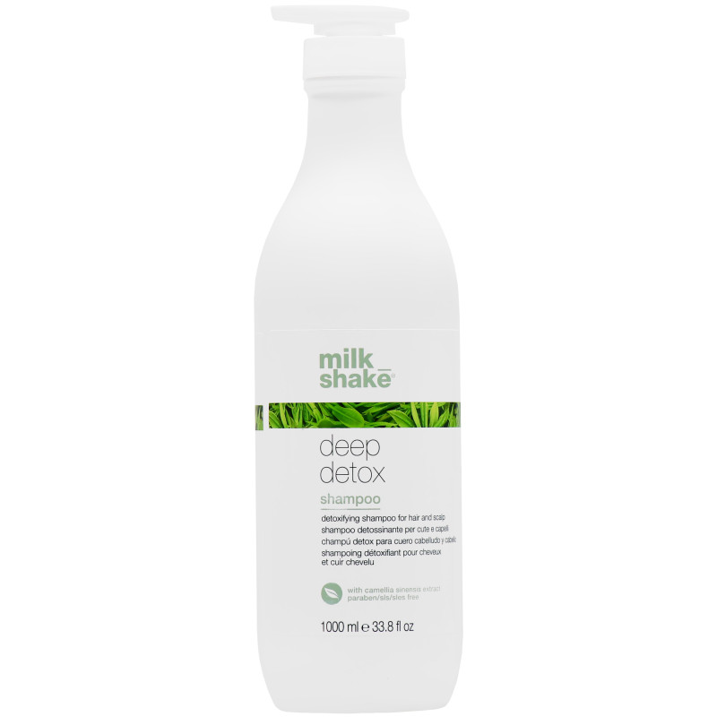 Milk Shake Deep Detox Shampoo - głęboko detoksykujący szampon do włosów, 1000ml