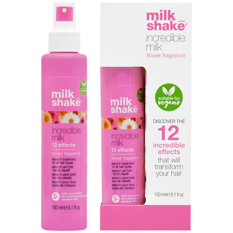 Milk Shake Leave-in Treatment Flower Incredible Milk - kuracja do włosów bez spłukiwania, 150ml