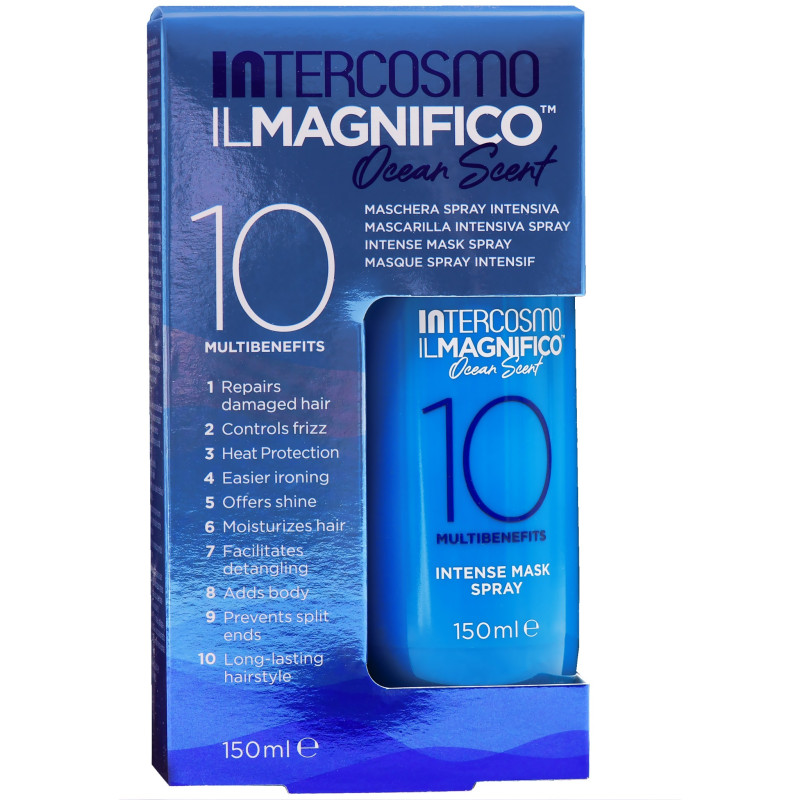 Intercosmo Il Magnifico Ocean Scent Spray - regenerująca maska do włosów w sprayu, 150ml