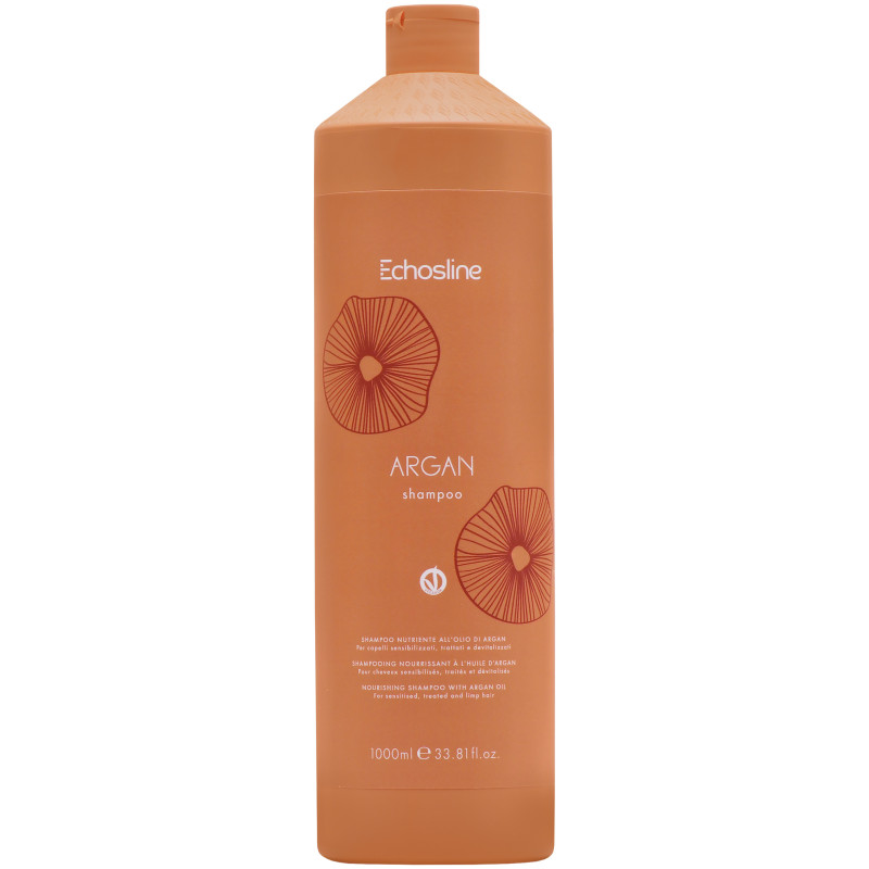 Echosline Argan Shampoo - odżywczy, arganowy szampon do włosów, 1000ml