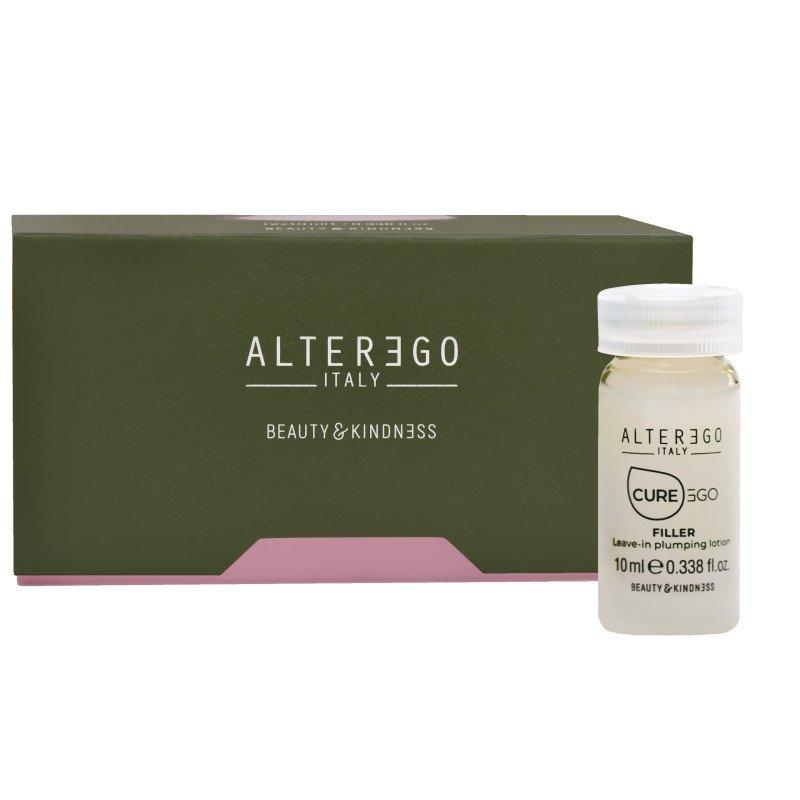 Alter Ego CureEgo Filler Lotion - ampułki wypełniająco-regenerujące do włosów, 12x10ml