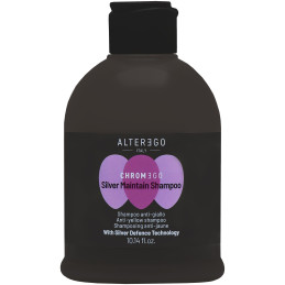 Alter Ego ChromEgo Silver Maintain Shampoo - ochładzający kolor szampon do włosów blond, 300ml