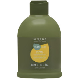 Alter Ego CureEgo Silk Oil Shampoo - szampon wygładzający do włosów, 300ml