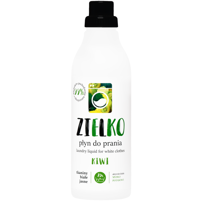 Zielko Płyn Do Prania - płyn do prania tkanin białych i jasnych, 1000ml