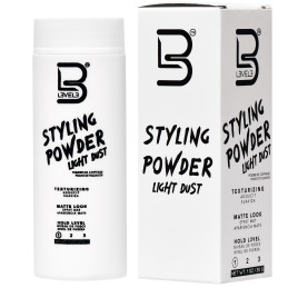 L3VEL3 Styling Powder - lekki puder do stylizacji włosów, delikatny, 30g