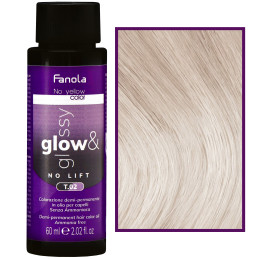 Fanola No Yellow Glow&Glossy - toner olejowy neutralizujący żółte tony, 60ml