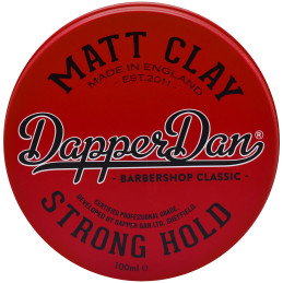 Dapper Dan Matt Clay - glinka o silnym chwycie i naturalnie matowym wykończeniu, 100ml