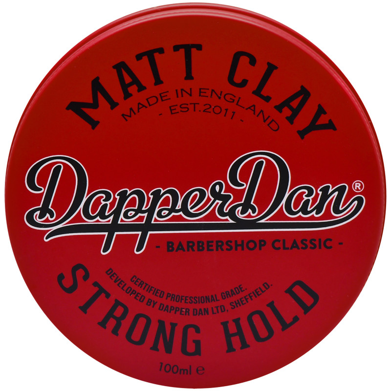 Dapper Dan Matt Clay - glinka o silnym chwycie i naturalnie matowym wykończeniu, 100ml