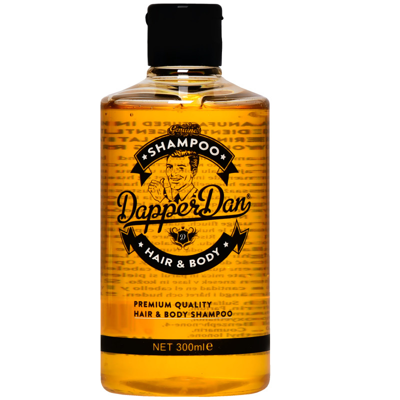 Dapper Dan Hair & Body Shampoo - profesjonalny szampon do włosów i ciała z witaminą B5, 300ml