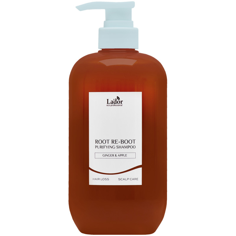 La'dor Root Reboot Purifying Shampoo – szampon oczyszczający dla przetłuszczającej się skóry głowy, 800 ml