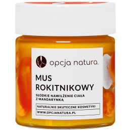 Opcja Natura Mus rokitnikowy - lekki mus do ciała, 120ml