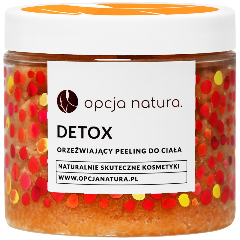 Opcja Natura Peeling Detox - cukrowy peeling do ciała, 210ml