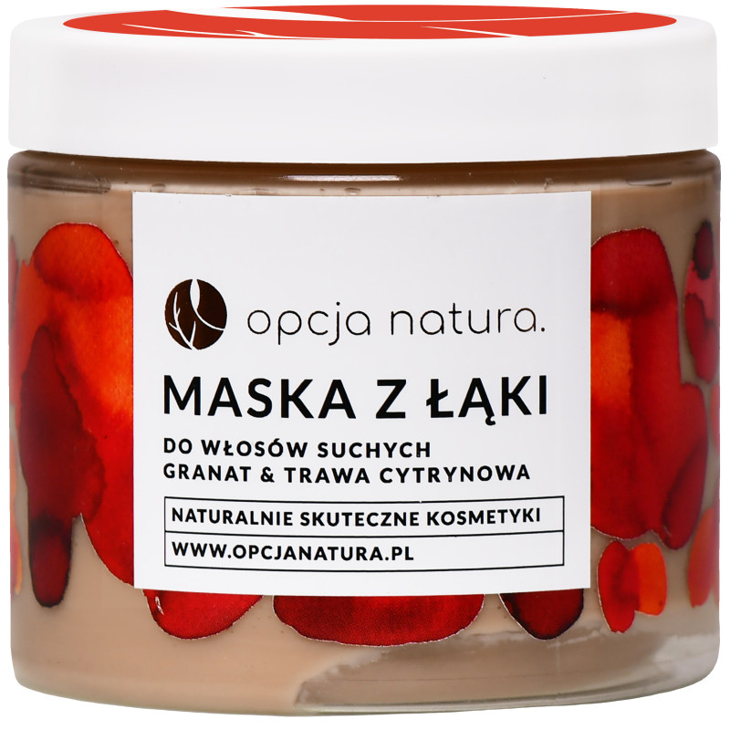 Opcja Natura Maska z Łąki – maska do włosów suchych, 220 ml