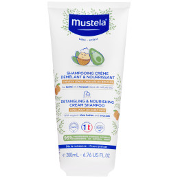 Mustela Detangling & Nourishing Shampoo – szampon dla dzieci do włosów kręconych, 200 ml