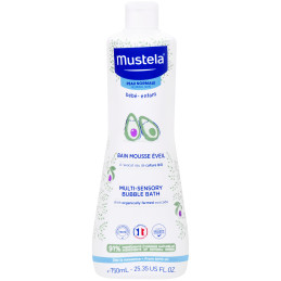 Mustela Multi-Sensory Bubble Bath - płyn do kąpieli dla dzieci, 750ml