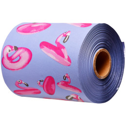 Pink Flamingo folia aluminiowa ryflowana – do koloryzacji włosów, 100m