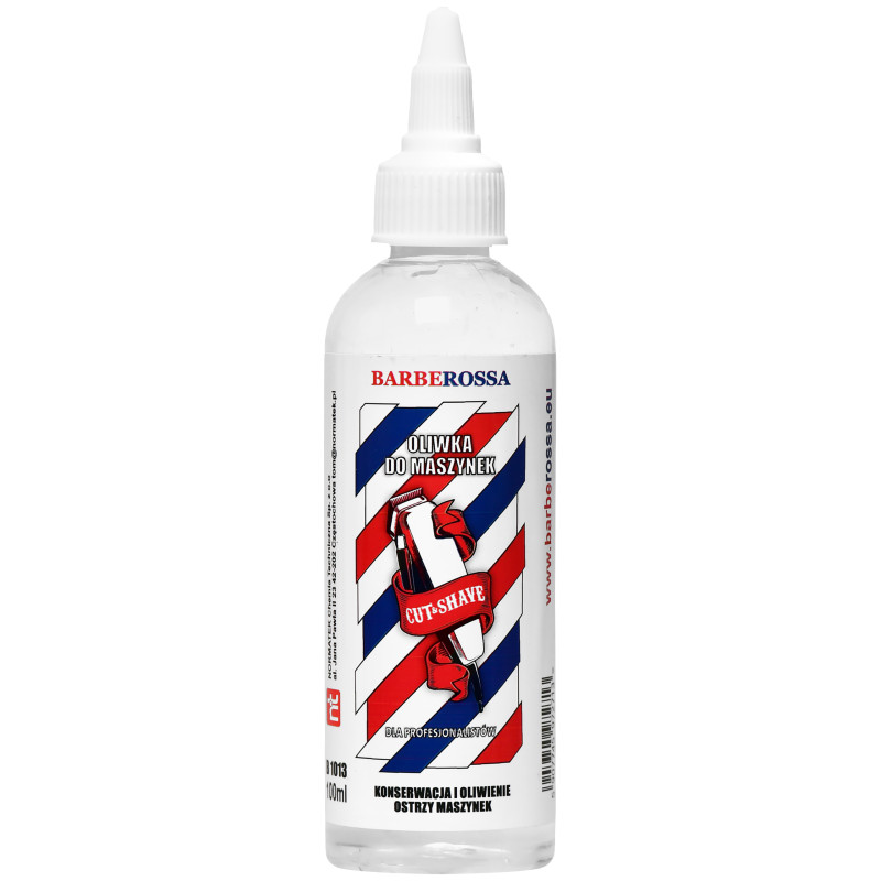 Barberossa oliwka do maszynek – konserwacja ostrzy, 100ml