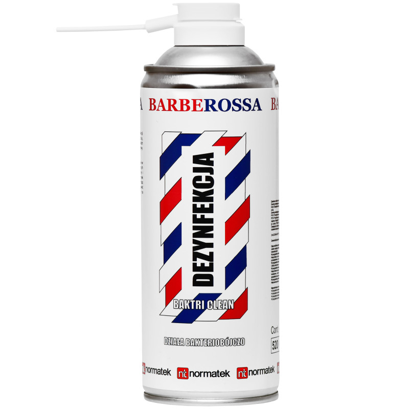 Barberossa Baktri Clean – płyn do dezynfekcji rąk i powierzchni, 400ml