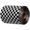 Folia Folia aluminiowa ryflowana Szachownica - do koloryzacji włosów, 10mb
