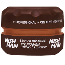 Nishman Mustache&Beard Wax - pomada do wąsów i brody, 100ml