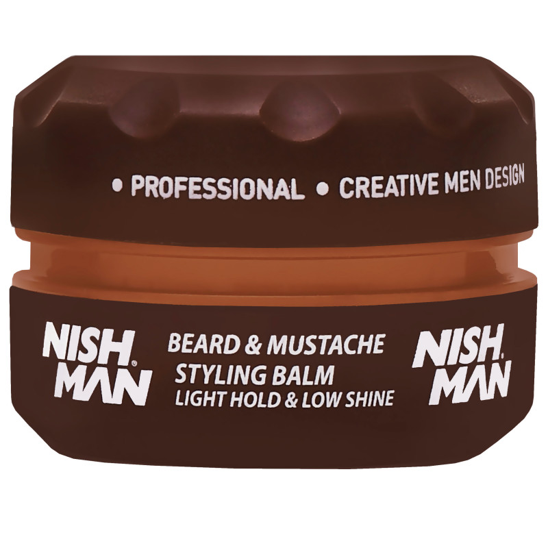 Nishman Mustache&Beard Wax - pomada do wąsów i brody, 100ml
