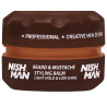 Nishman Mustache&Beard Wax - pomada do wąsów i brody, 100ml