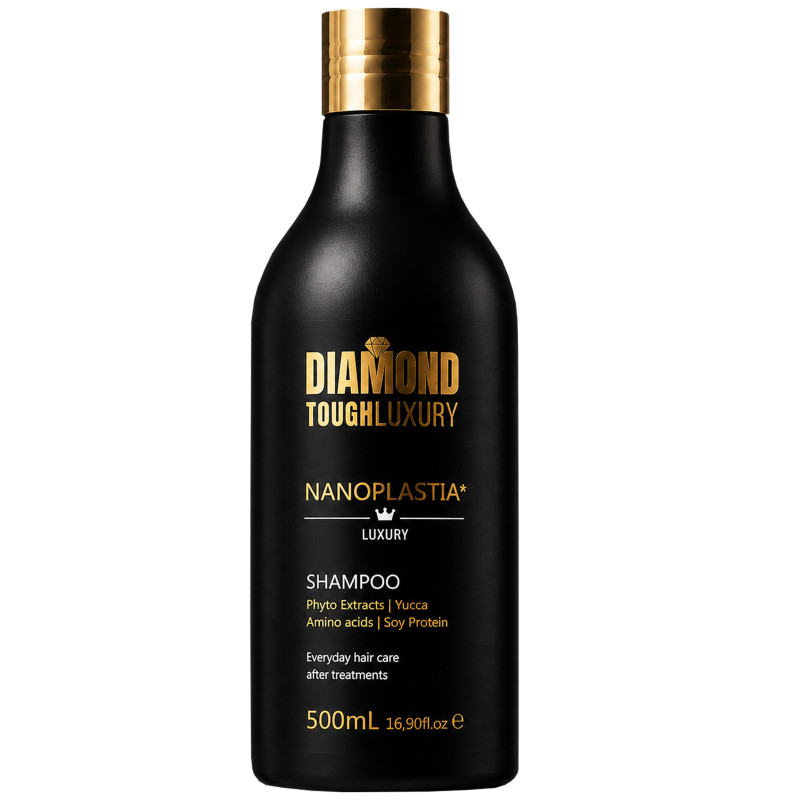 Diamond Touch Luxury Szampon Nanoplastia - delikatny szampon do włosów, 500ml