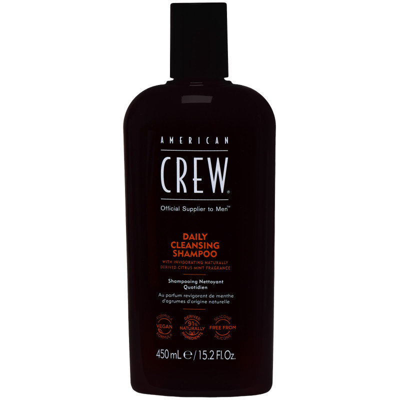 American Crew Daily Cleansing Shampoo - oczyszczający szampon do codziennego mycia włosów, 450ml