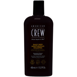 American Crew Daily Deep Moisturizing Shampoo - intensywnie nawilżający szampon do włosów suchych, 450ml