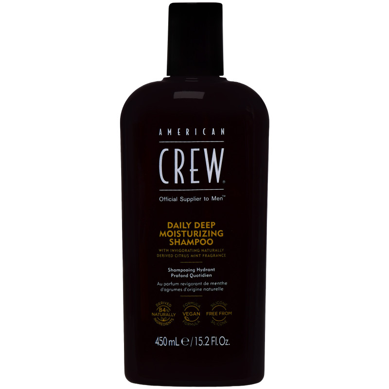 American Crew Daily Deep Moisturizing Shampoo - intensywnie nawilżający szampon do włosów suchych, 450ml