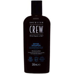 American Crew Detox - oczyszczający szampon do włosów z tendencją do przetłuszczania, 250ml