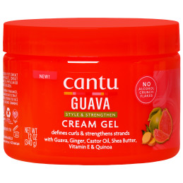 Cantu Guava Style & Strengthen Cream - stylizująco-wzmacniający krem do włosów osłabionych, 340 g