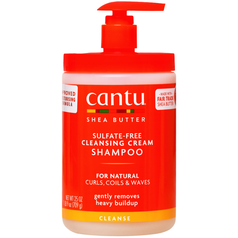 Cantu Shea Butter Cleansing Shampoo - oczyszczający szampon do włosów kręconych i falowanych, 709g